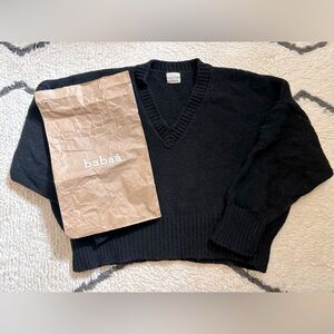 Babaa No 75 black wool